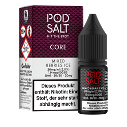 Pod Salt Core - Mixed Berries Ice - 10 ml Nikotinsalz Liquid