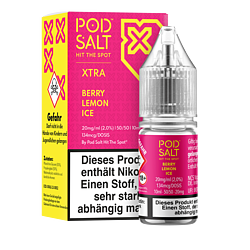 Pod Salt Xtra - Berry Lemon Ice - 10 ml Nikotinsalz Liquid
