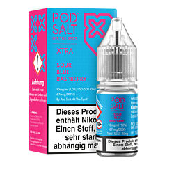 Pod Salt Xtra - Sour Blue Raspberry - 10 ml Nikotinsalz Liquid