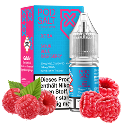 Pod Salt Xtra - Sour Blue Raspberry - 10 ml Nikotinsalz Liquid