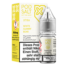 Pod Salt Xtra - White Gummy Bear - 10 ml Nikotinsalz Liquid