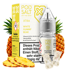 Pod Salt Xtra - White Gummy Bear - 10 ml Nikotinsalz Liquid