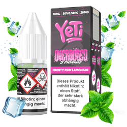 Yeti Overdosed - Frosty Pink Lemonade - 10 ml Nikotinsalz Liquid
