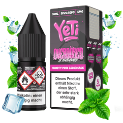 Yeti Overdosed - Frosty Pink Lemonade - 10 ml Nikotinsalz Liquid