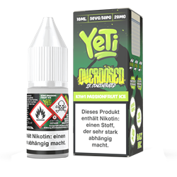 Yeti Overdosed - Kiwi Passionfruit Ice - 10 ml Nikotinsalz Liquid