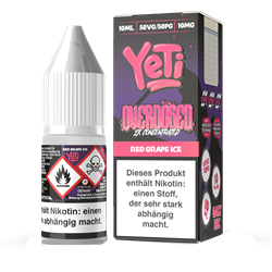 Yeti Overdosed - Red Grape Ice - 10 ml Nikotinsalz Liquid