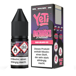 Yeti Overdosed - Red Grape Ice - 10 ml Nikotinsalz Liquid