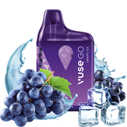 Vuse GO Box 800 - Edition 01 - Grape Ice - Einweg E-Zigarette