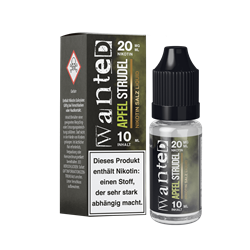 Wanted - Apfelstrudel - 10 ml Nikotinsalz Liquid