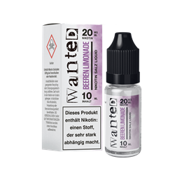 Wanted - Beeren Limonade - 10 ml Nikotinsalz Liquid