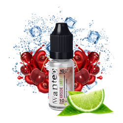 Wanted - Kirsche Limette - 10 ml Nikotinsalz Liquid