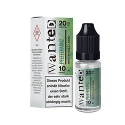 Wanted - Pfefferminz - 10 ml Nikotinsalz Liquid