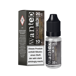 Wanted - Schokomilch - 10 ml Nikotinsalz Liquid