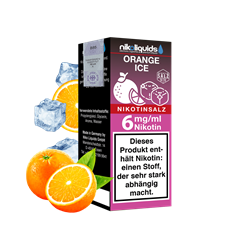 nikoliquids Orange Ice 50/50 - 10 ml Nikotinsalz-Liquid