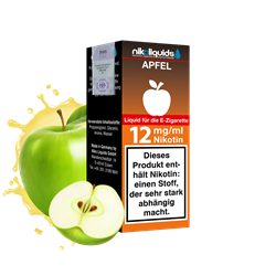 nikoliquids Apfel 70/30 - 10 ml E-Liquid