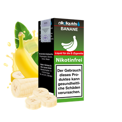 nikoliquids Banane 70/30 - 10 ml E-Liquid