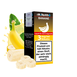 nikoliquids Banane 70/30 - 10 ml E-Liquid