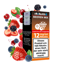 nikoliquids Beeren Mix 70/30 - 10 ml E-Liquid