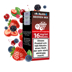 nikoliquids Beeren Mix 70/30 - 10 ml E-Liquid
