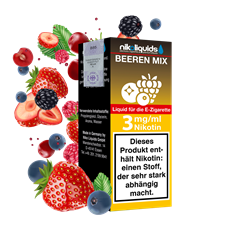 nikoliquids Beeren Mix 70/30 - 10 ml E-Liquid
