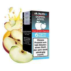 nikoliquids Doppel Apfel 70/30 - 10 ml E-Liquid