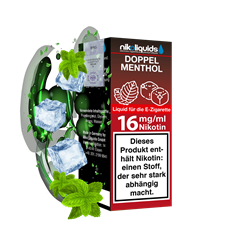 nikoliquids Doppel Menthol 70/30 - 10 ml E-Liquid
