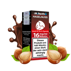 nikoliquids Haselnuss 70/30 - 10 ml E-Liquid