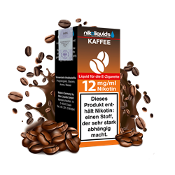 nikoliquids Kaffee 70/30 - 10 ml E-Liquid