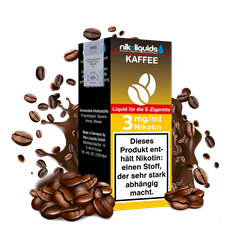 nikoliquids Kaffee 70/30 - 10 ml E-Liquid