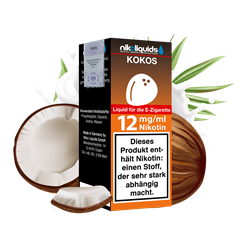 nikoliquids Kokos 70/30 - 10 ml E-Liquid