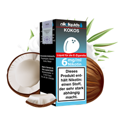 nikoliquids Kokos 70/30 - 10 ml E-Liquid