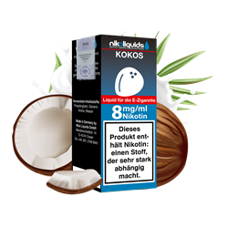 nikoliquids Kokos 70/30 - 10 ml E-Liquid