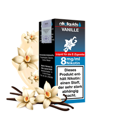 nikoliquids Vanille 70/30 - 10 ml E-Liquid