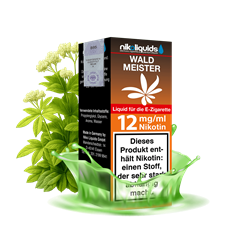nikoliquids Waldmeister 70/30 - 10 ml E-Liquid