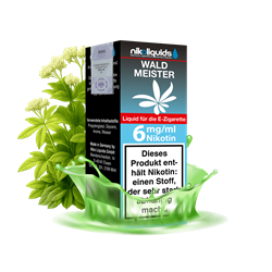 nikoliquids Waldmeister 70/30 - 10 ml E-Liquid