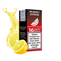 nikoliquids Zitrone 70/30 - 10 ml E-Liquid