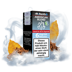 nikoliquids American Blend 50/50 - 10 ml Nikotinsalz-Liquid