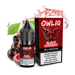 OWLIQ - Black Cherries - 10 ml Nikotinsalz Liquid