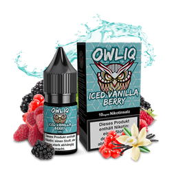 OWLIQ - Iced Vanilla Berry - 10 ml Nikotinsalz Liquid