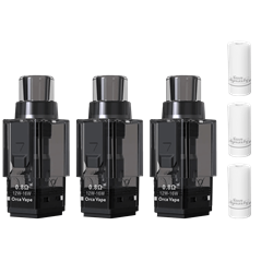 Orca Vape San Dynasty - Cartridge inkl. Filter - 2 ml - 3er Pack