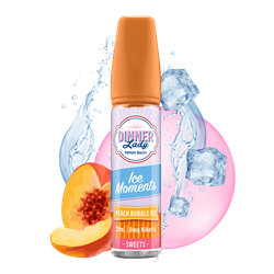 Dinner Lady Aroma - Moments - Peach Bubble ICE - 20 ml Longfill