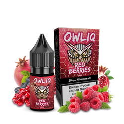 OWLIQ - Red Berries - 10 ml Nikotinsalz Liquid