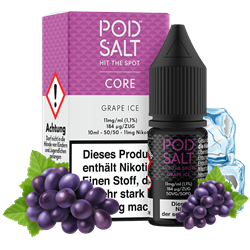Pod Salt Core - Grape Ice - 10 ml Nikotinsalz Liquid