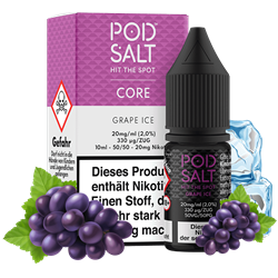 Pod Salt Core - Grape Ice - 10 ml Nikotinsalz Liquid