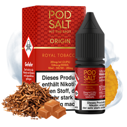 Pod Salt Origin - Royal Tobacco - 10 ml Nikotinsalz Liquid