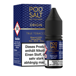 Pod Salt Origin - True Tobacco - 10 ml Nikotinsalz Liquid