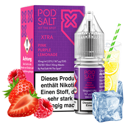 Pod Salt Xtra - Pink Purple Lemonade - 10 ml Nikotinsalz Liquid