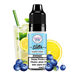 Dinner Lady Beverages - Blueberry Lemonade - 10 ml Nikotinsaltz Liquid
