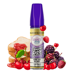 Dinner Lady Aroma - Dessert Bar - Berry Jam on Toast - 14 ml Longfill