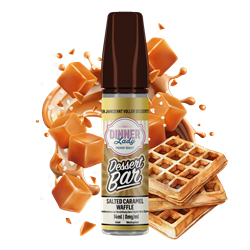 Dinner Lady Aroma - Dessert Bar - Salted Caramel Waffle - 14 ml Longfill